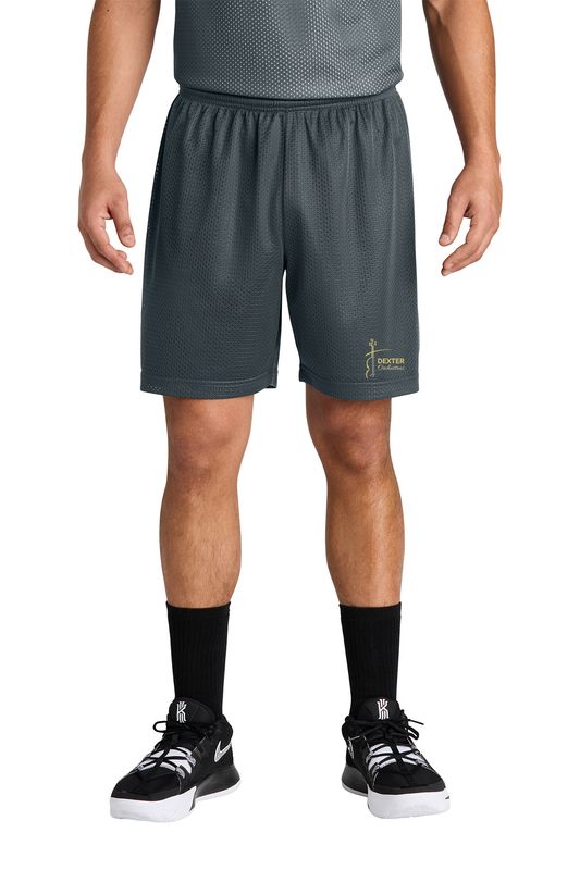 PosiCharge Mesh 5" Short- Iron Grey, Maroon, Black