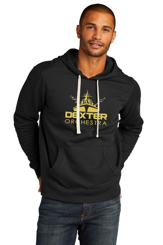 Men's Fleece Hoodie-Maroon, Black, Charcoal Heather