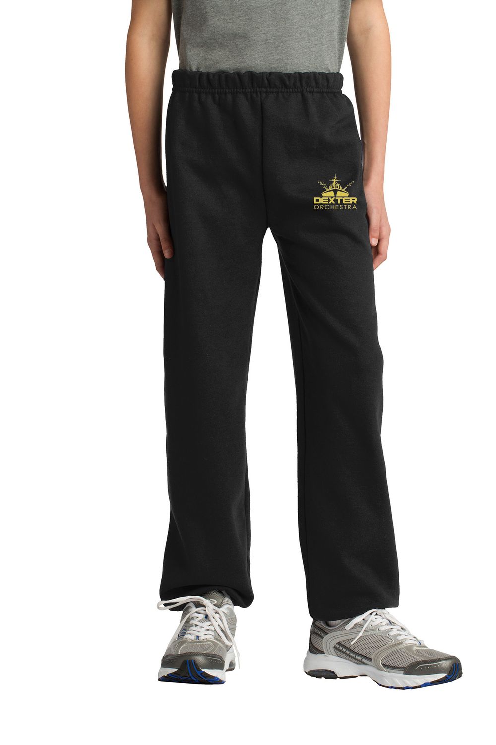 Youth Heavy Blend Sweatpants- Black