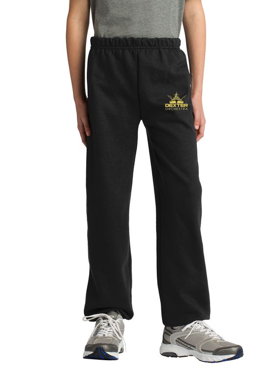 Youth Heavy Blend Sweatpants- Black