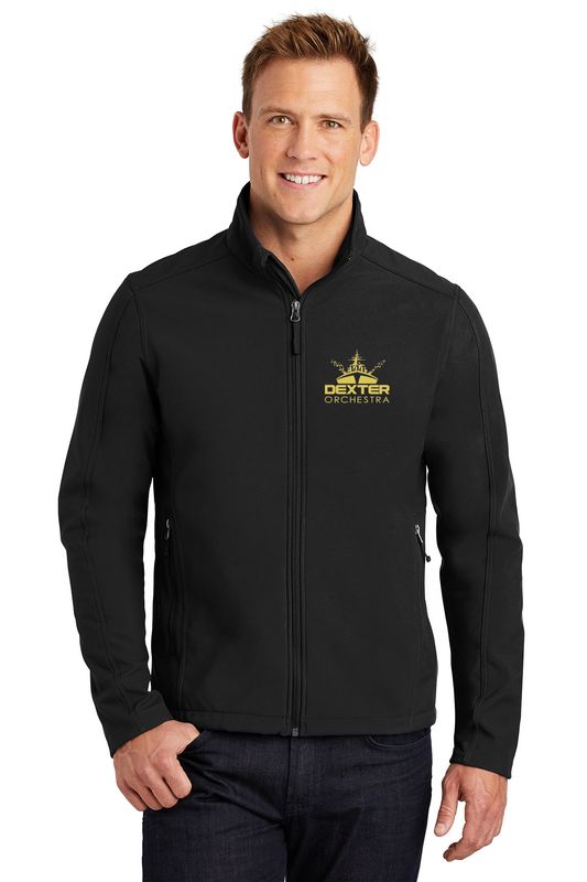 Adult Core Soft Shell Jacket- Black, Maroon, Battleship Grey