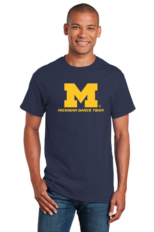 Adult Unisex Cotton Tee- Navy, Sport Grey