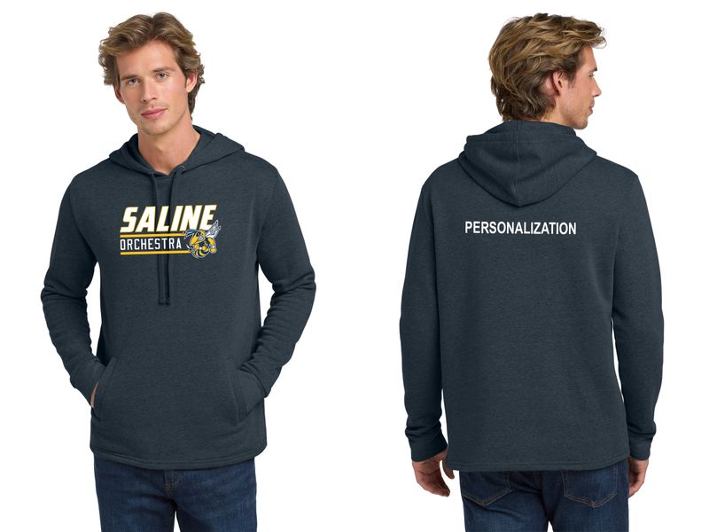 Heathered Next Level Sweatshirt: Navy, Grey