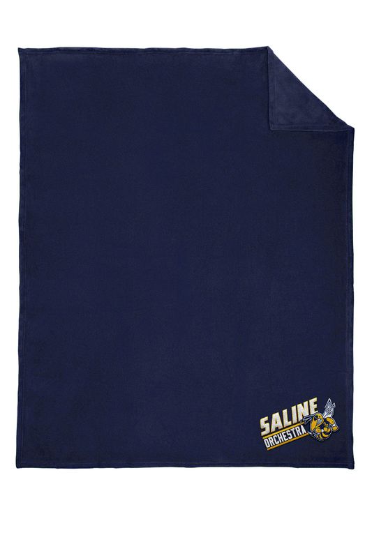 Port Authority Oversized Ultra Plush Blanket- Navy
