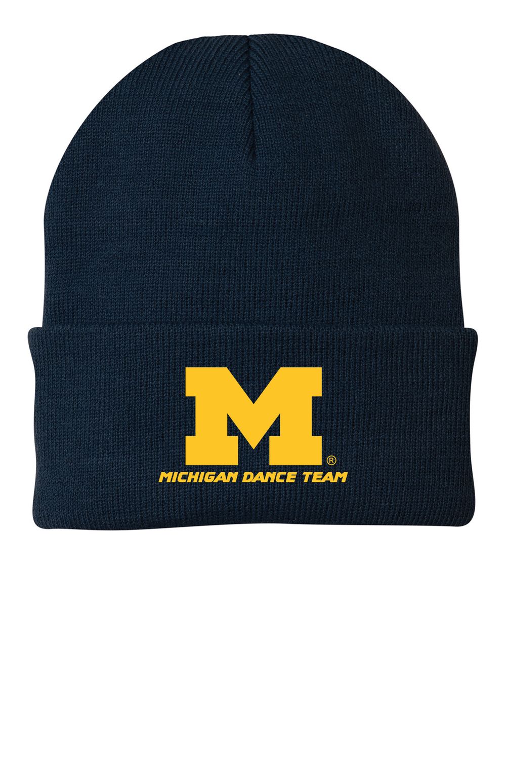Knit Beanie - Navy, Grey