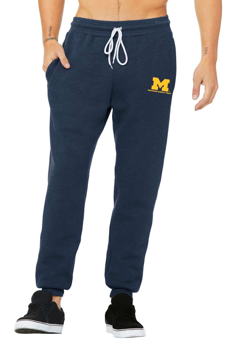 Unisex Jogger Sweatpants-Navy, Grey