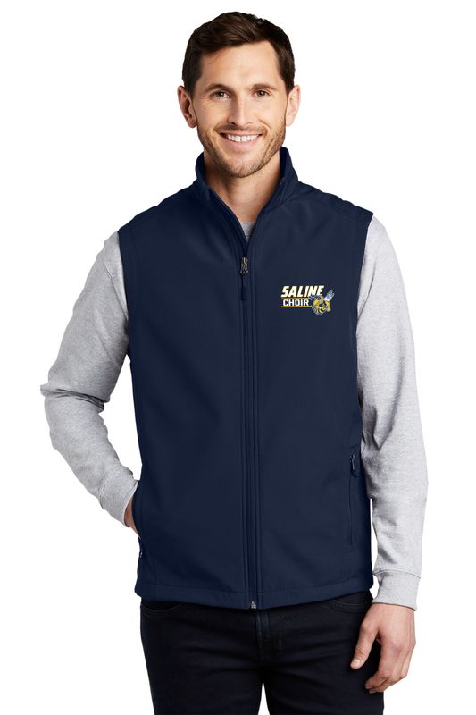 Unisex Core Soft Shell Vest - Navy