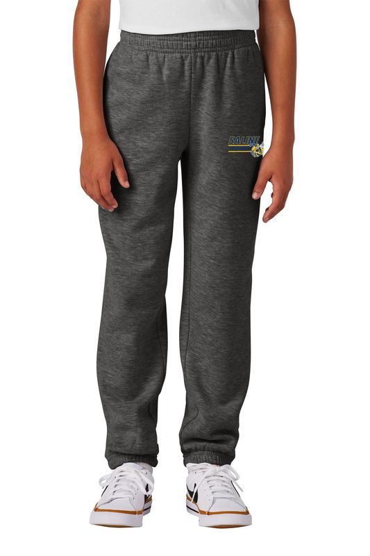 District Youth Fleece Sweatpants- Heather Charcoal