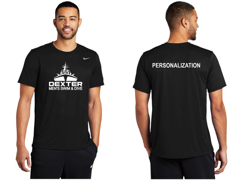 Nike Short Sleeve Performance T-Shirt - Black, Grey, Maroon, White