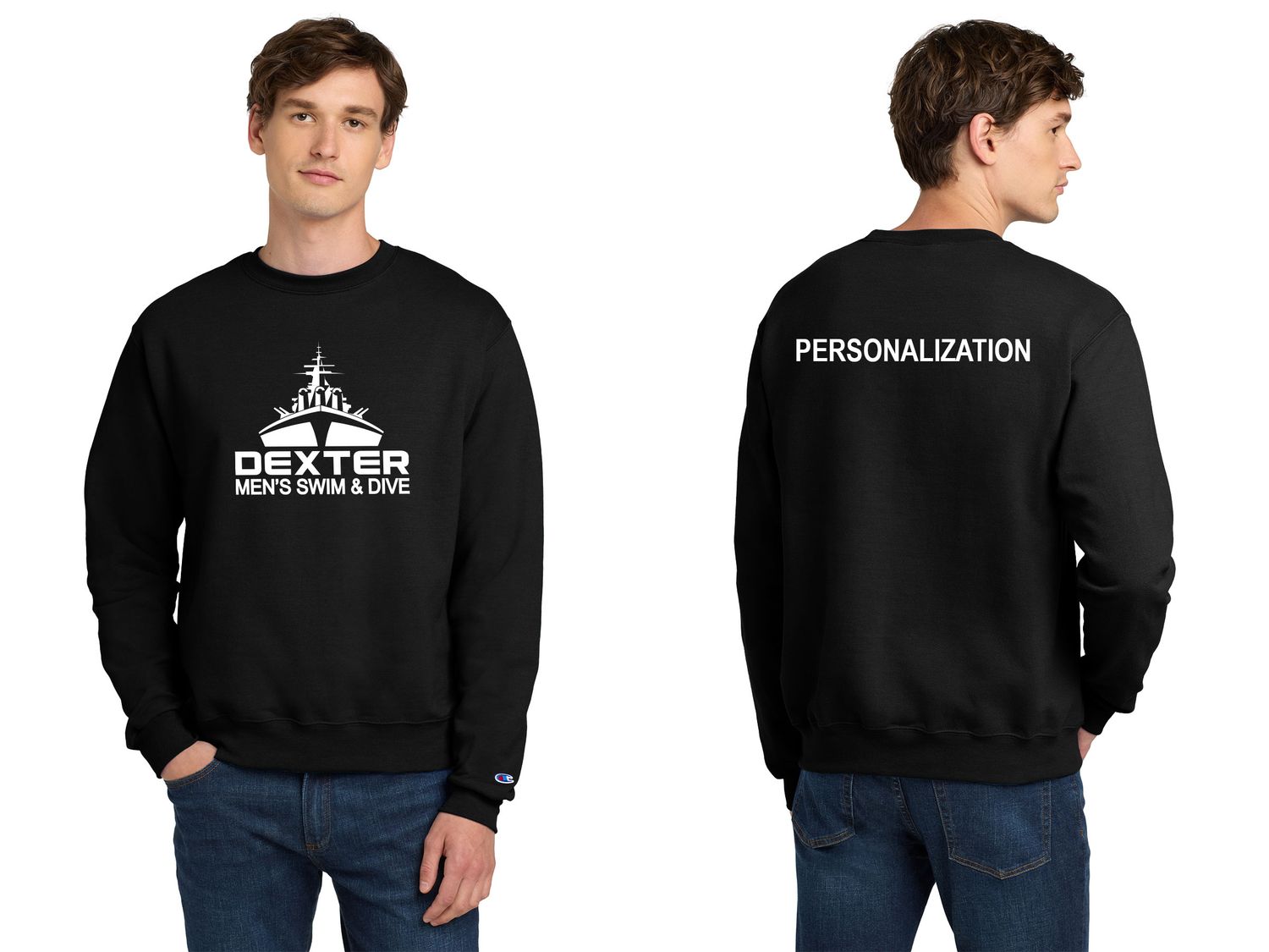 Champion Unisex Fleece Crewneck Sweatshirt- Black, Maroon, Grey, White Champion Unisex Fleece Crewneck Sweatshirt- Black, Maroon, Grey, White