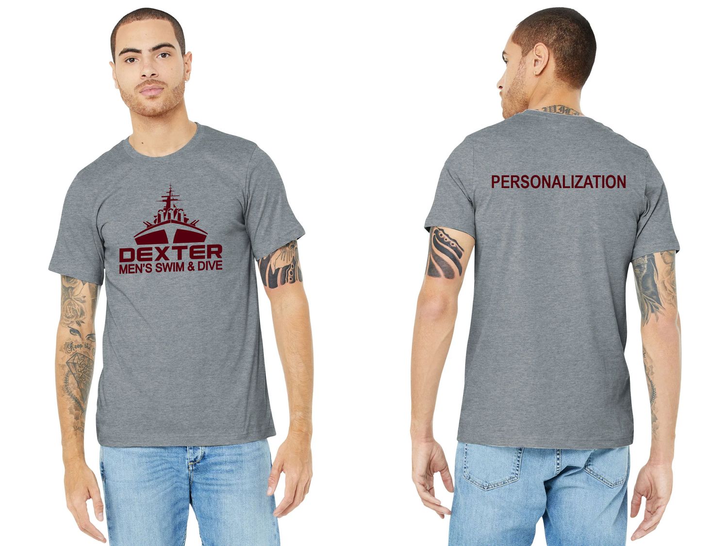 Bella+Canvas Unisex Jersey Short Sleeve Tee- White, Black, Grey, Maroon Bella+Canvas Unisex Jersey Short Sleeve Tee- White, Black, Grey, Maroon