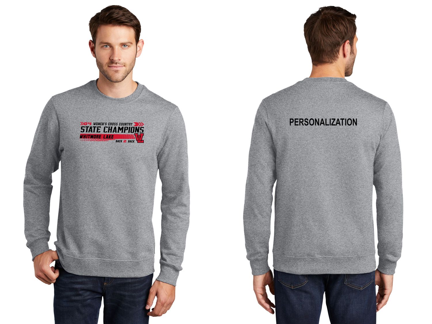 Adult Fleece Pullover Hooded Sweatshirt- Black, Athletic Heather Adult Fleece Pullover Hooded Sweatshirt- Black, Athletic Heather