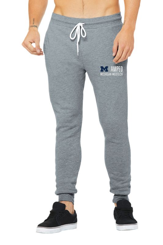 Unisex Jogger Sweatpants-Navy, Grey