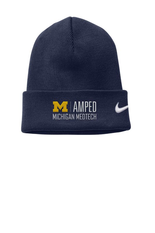 Nike Team Cuffed Beanie- Navy