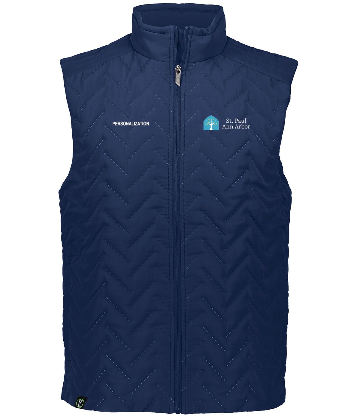 Repreve Eco Vest -Navy, Dk Grey, White
