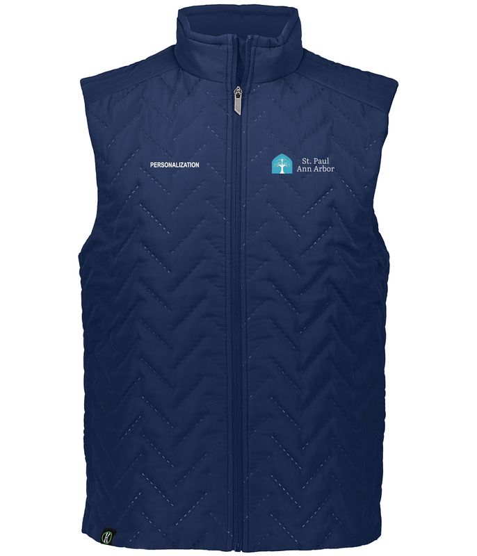 Repreve Eco Vest -Navy, Dk Grey, White