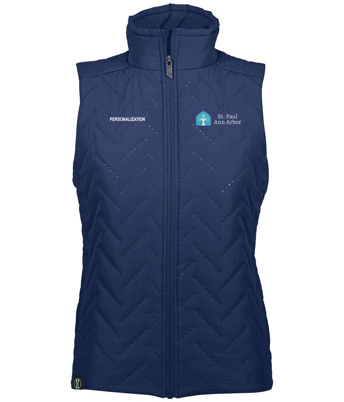 Ladies Repreve Eco Vest - Navy, Grey, White