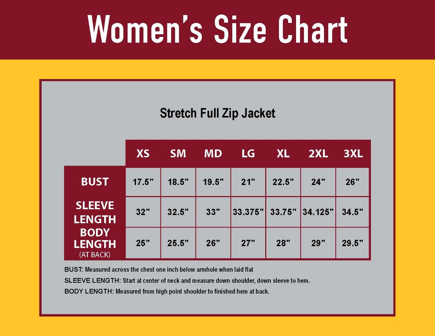 Ladies Performance Stretch Full-Zip Jacket - Black