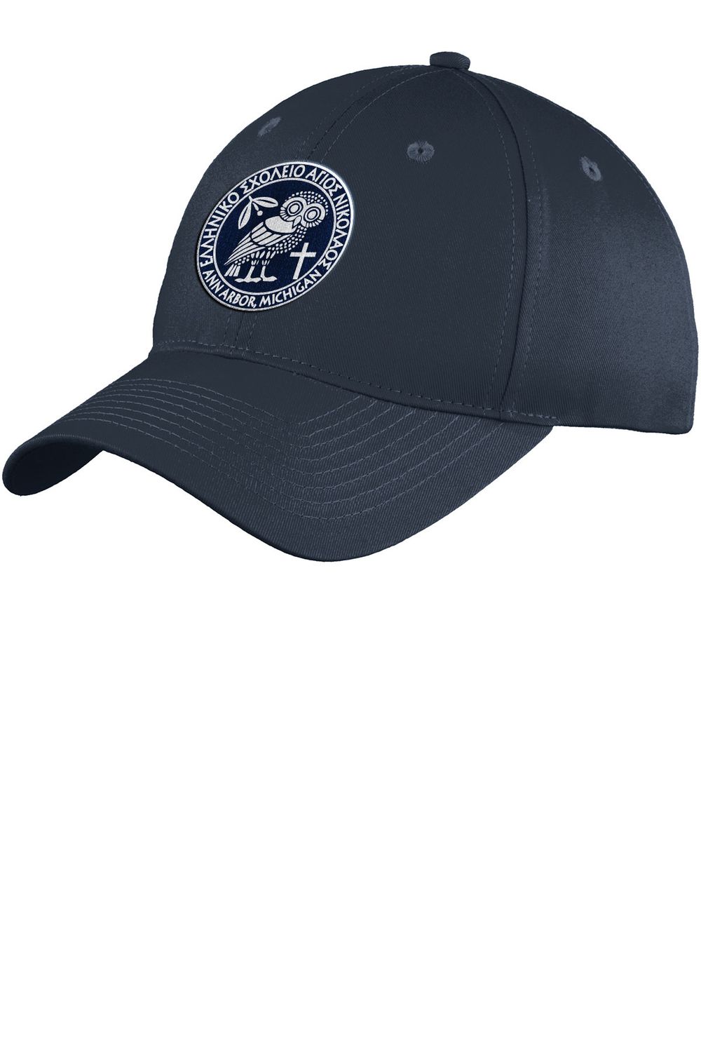 Youth Twill Cap-Navy