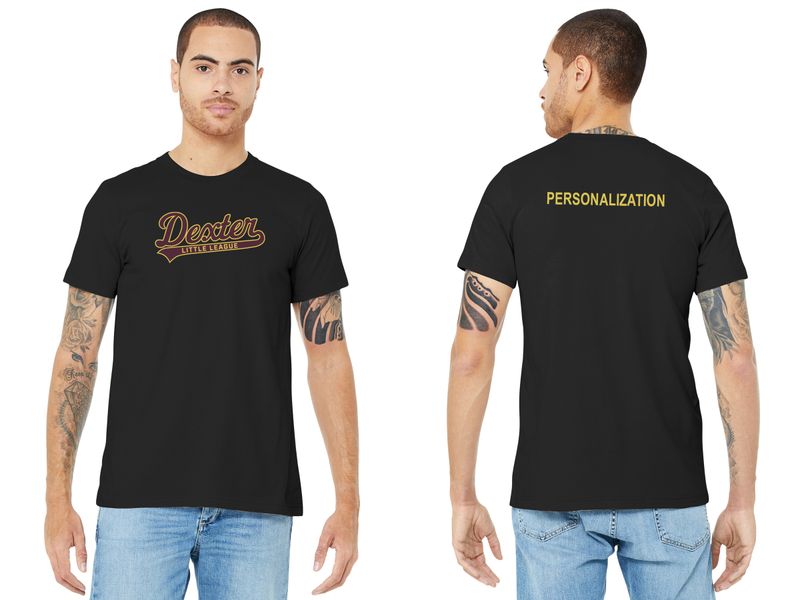 Soft Cotton Blend Short Sleeve Tee- (Adult and Youth Sizes) - Black, Maroon