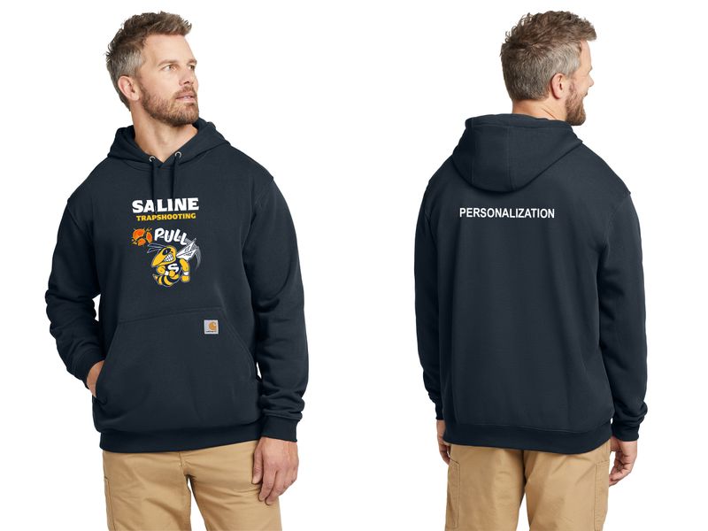 NEW: Carhartt Midweight Hooded Sweatshirt - Navy