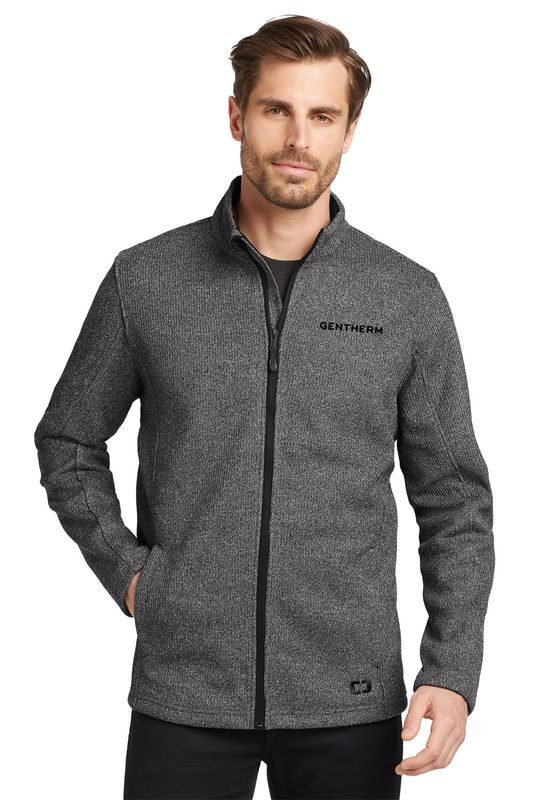 OGIO Grit Fleece Jacket- Black, Diesel Grey, Gear Gray