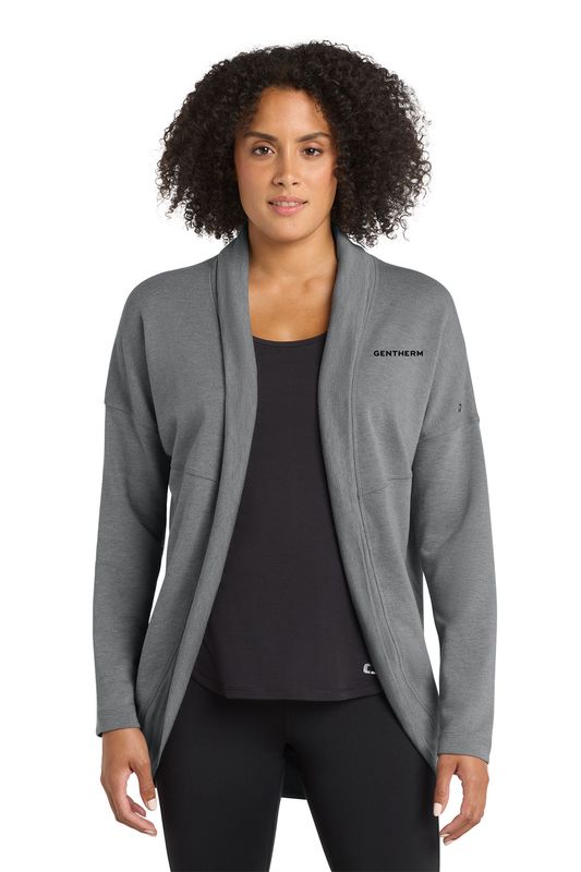 OGIO Women's Luuma Cocoon Fleece- Black, Grey