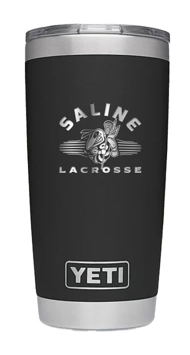 YETI Black Stainless Steel Tumbler - 20 or 30 oz