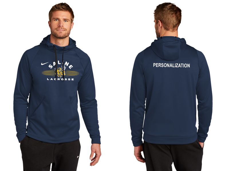 Nike Therma-FIT Pullover Fleece Hoodie -Navy