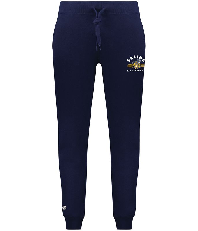 Women's Fleece Jogger - Navy/Heather Grey