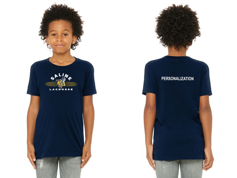 Youth Jersey Short Sleeve Tee - Navy