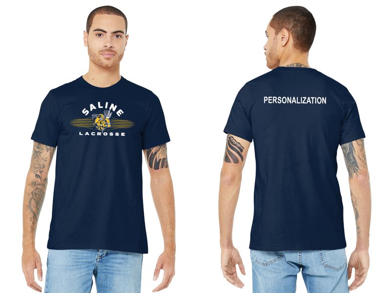 Unisex Jersey Short Sleeve Tee - Navy