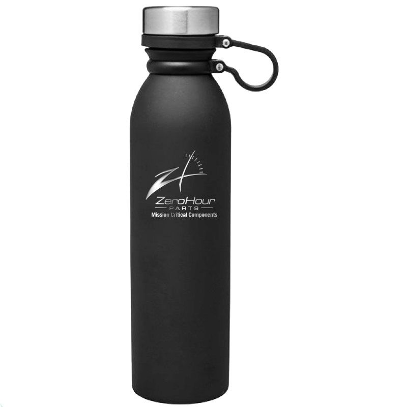 21 oz. & 24 oz. Stainless Steel Thermal Bottle- Black
