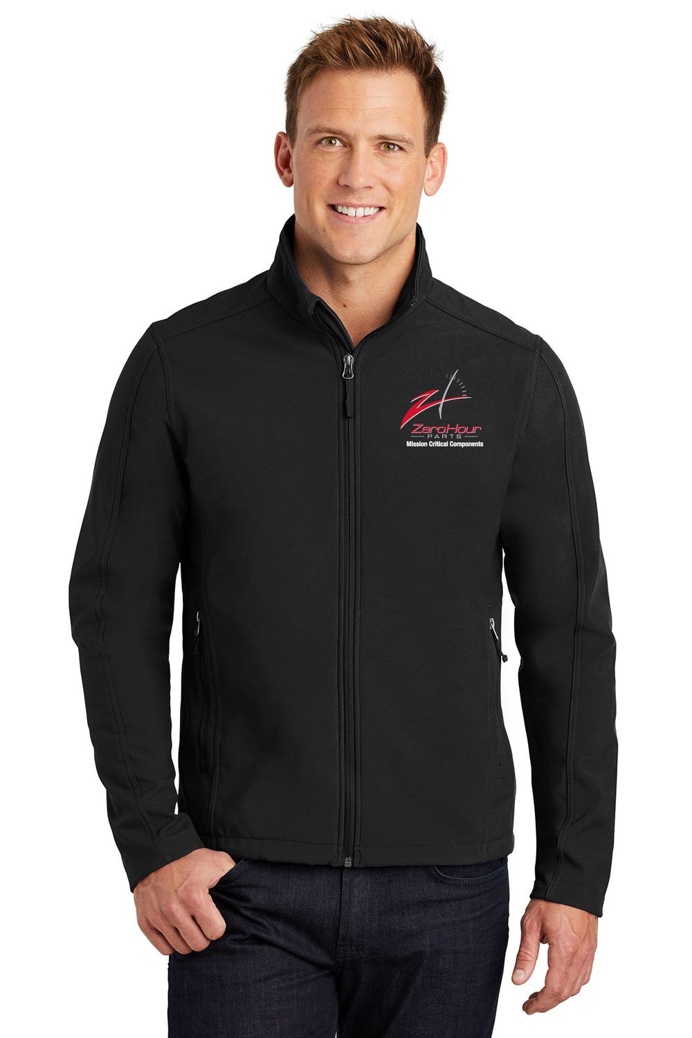 Mens Core Soft Shell Jacket- Black, Smoke Grey, Red Mens Core Soft Shell Jacket- Black, Smoke Grey, Red