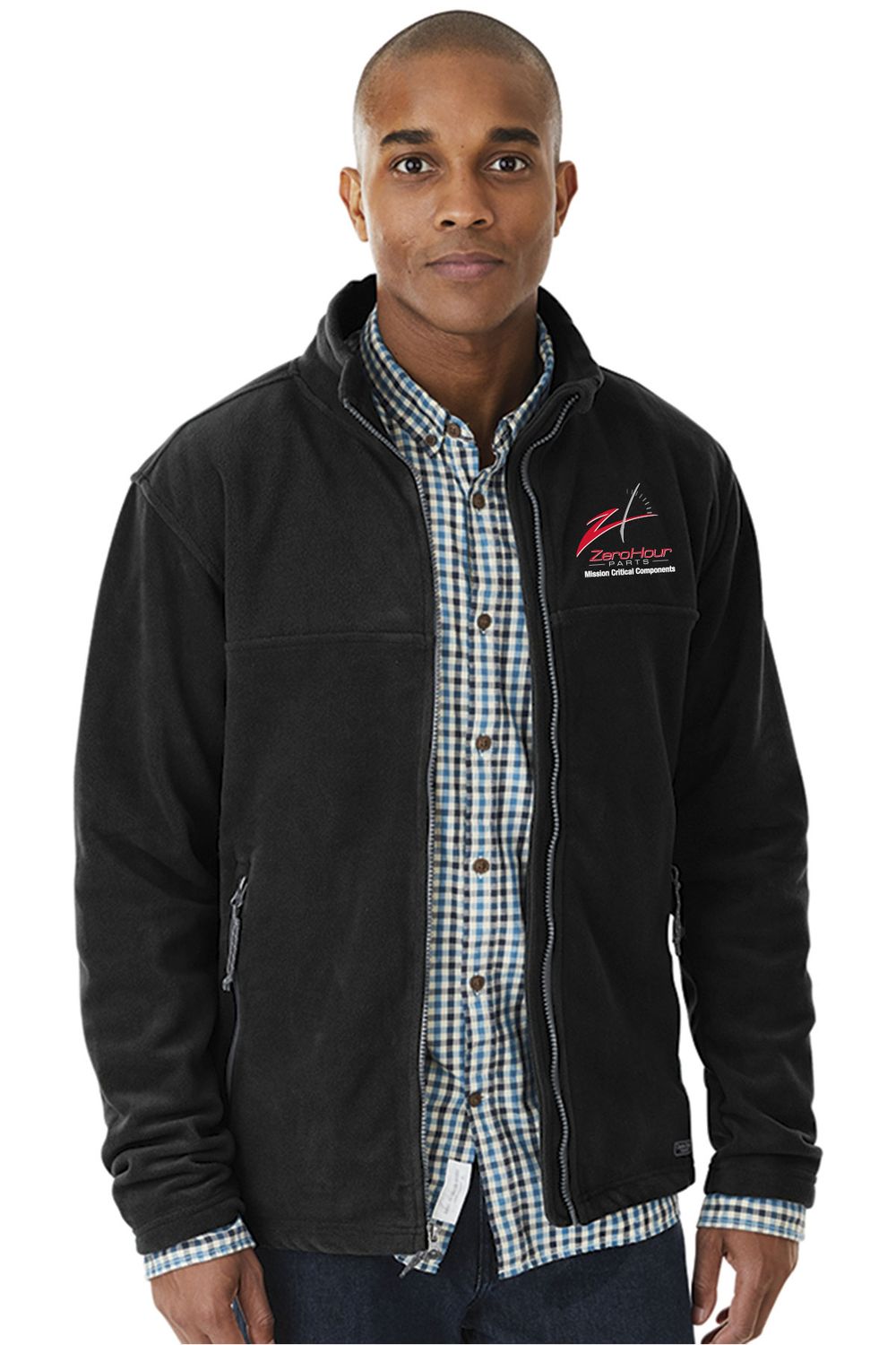 Men's Boundary Fleece Jacket - Black or Charcoal Heather Men's Boundary Fleece Jacket - Black or Charcoal Heather
