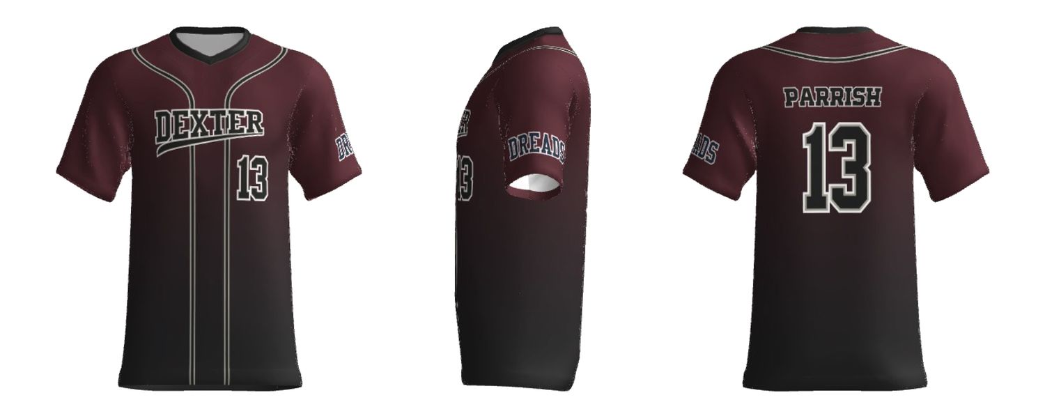 OPTIONAL TEAM GEAR - 2025 Pullover Maroon Game Jersey