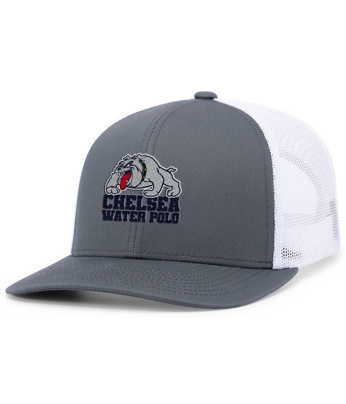 Trucker Snapback Cap (OSFA)- Navy/White, Grey/White