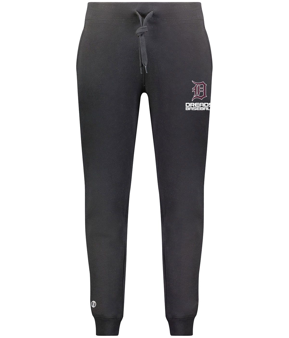 Holloway 60/40 Ladies' Fleece Joggers: Black