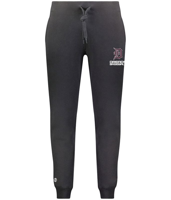 Holloway 60/40 Ladies' Fleece Joggers: Black