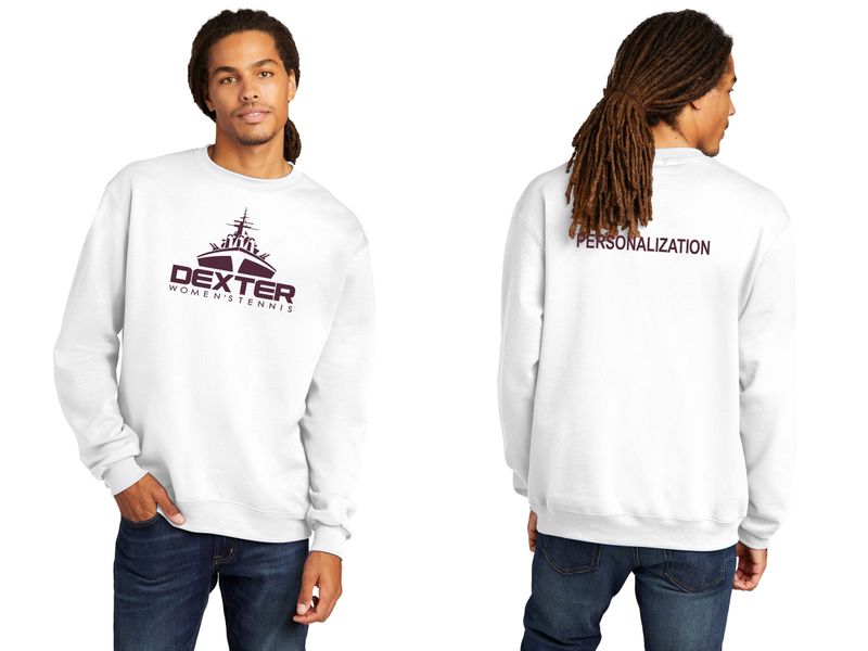 [ALTERNATE RECOMMENDED TEAM GEAR] Unisex Champion Crewneck Sweatshirt- White