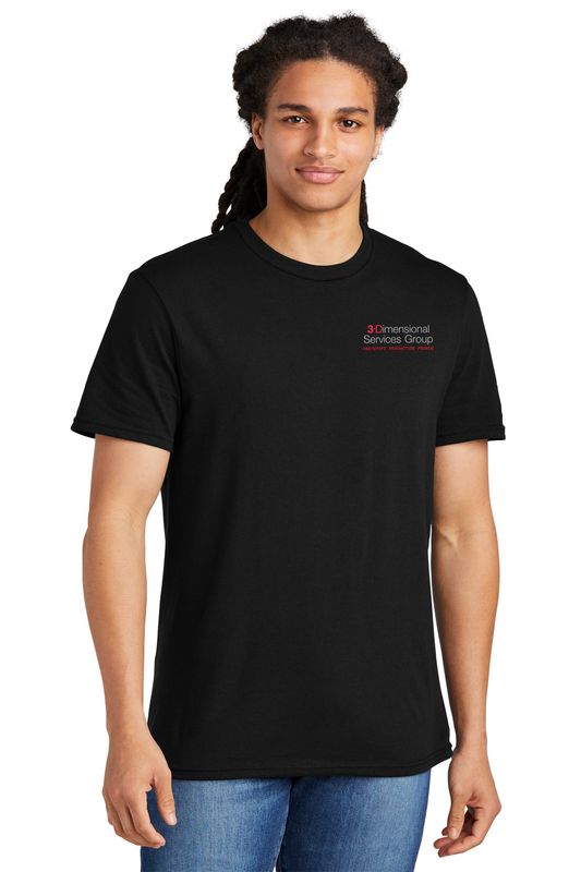Adult District The Concert Tee- Black, Heather Charcoal, New Navy
