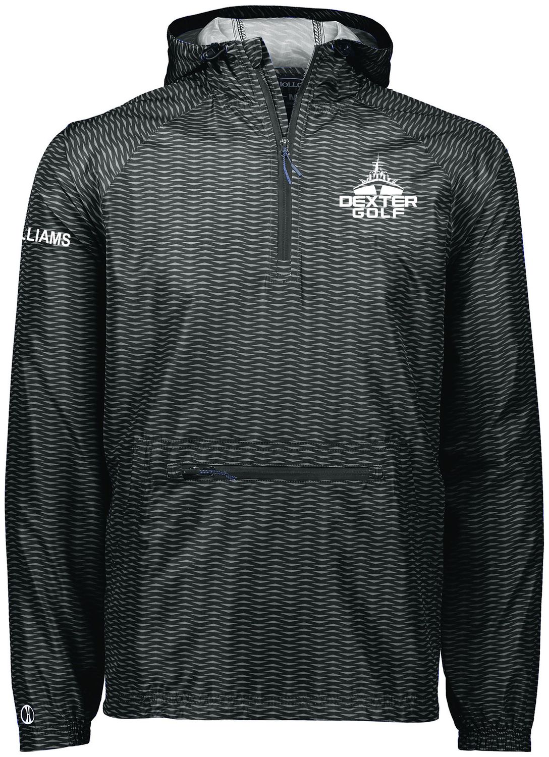 OPTIONAL TEAM GEAR - 1/4 Zip Range Packable Jacket- Black OPTIONAL TEAM GEAR - 1/4 Zip Range Packable Jacket- Black