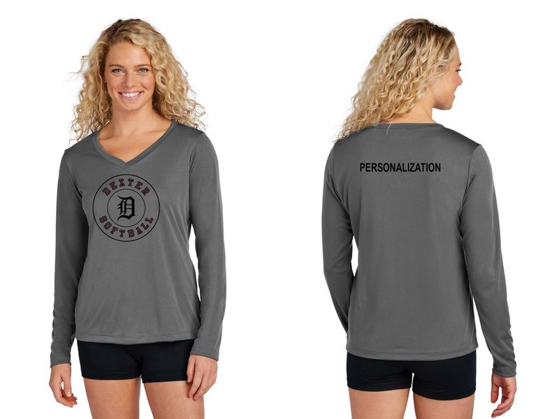 Women's Long Sleeve Performance T - Iron Grey