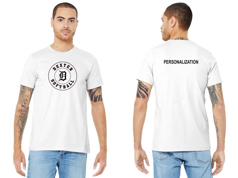 Short Sleeve Soft Cotton Tee (Adult and Youth Sizes)- White