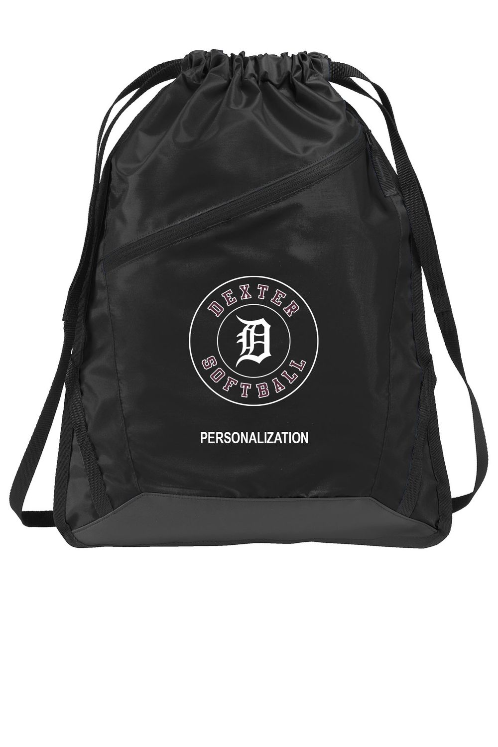 Zip-It Cinch Pack-Black/Dark Grey