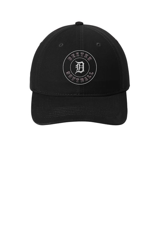 Brushed Twill Low Profile Cap -Maroon/Black