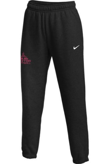[TEAM GEAR] Nike Womens Sweatpants- Black (PMS506C)