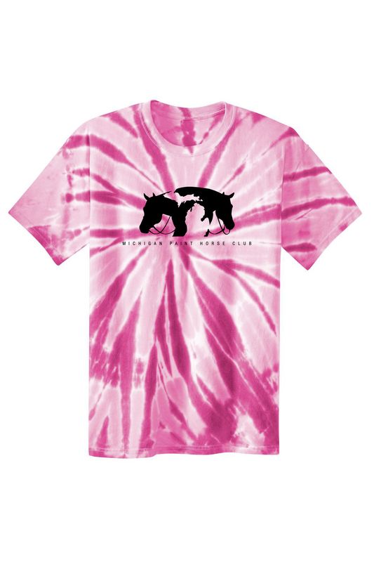 Youth Tie-Dye Tee- Rainbow, Royal, Pink, Neon Rainbow
