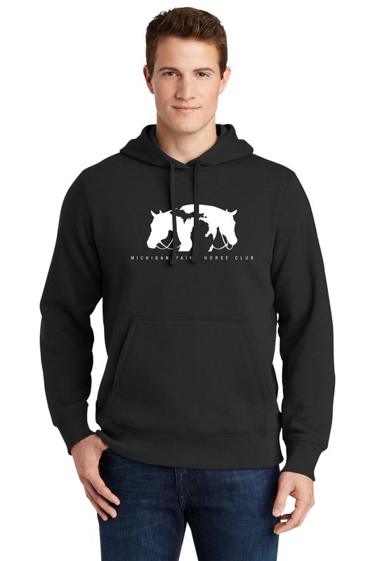 Adult Pullover Hooded Sweatshirt- Black, Athletic Heather, Navy, Royal, Vintage Heather