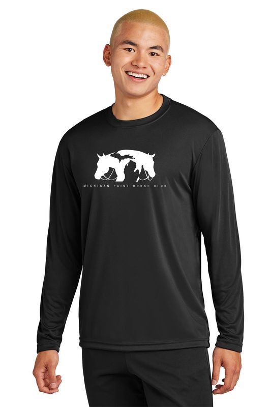 Adult Long Sleeve Performance-  Black, Silver, Royal, Navy, Iron Grey